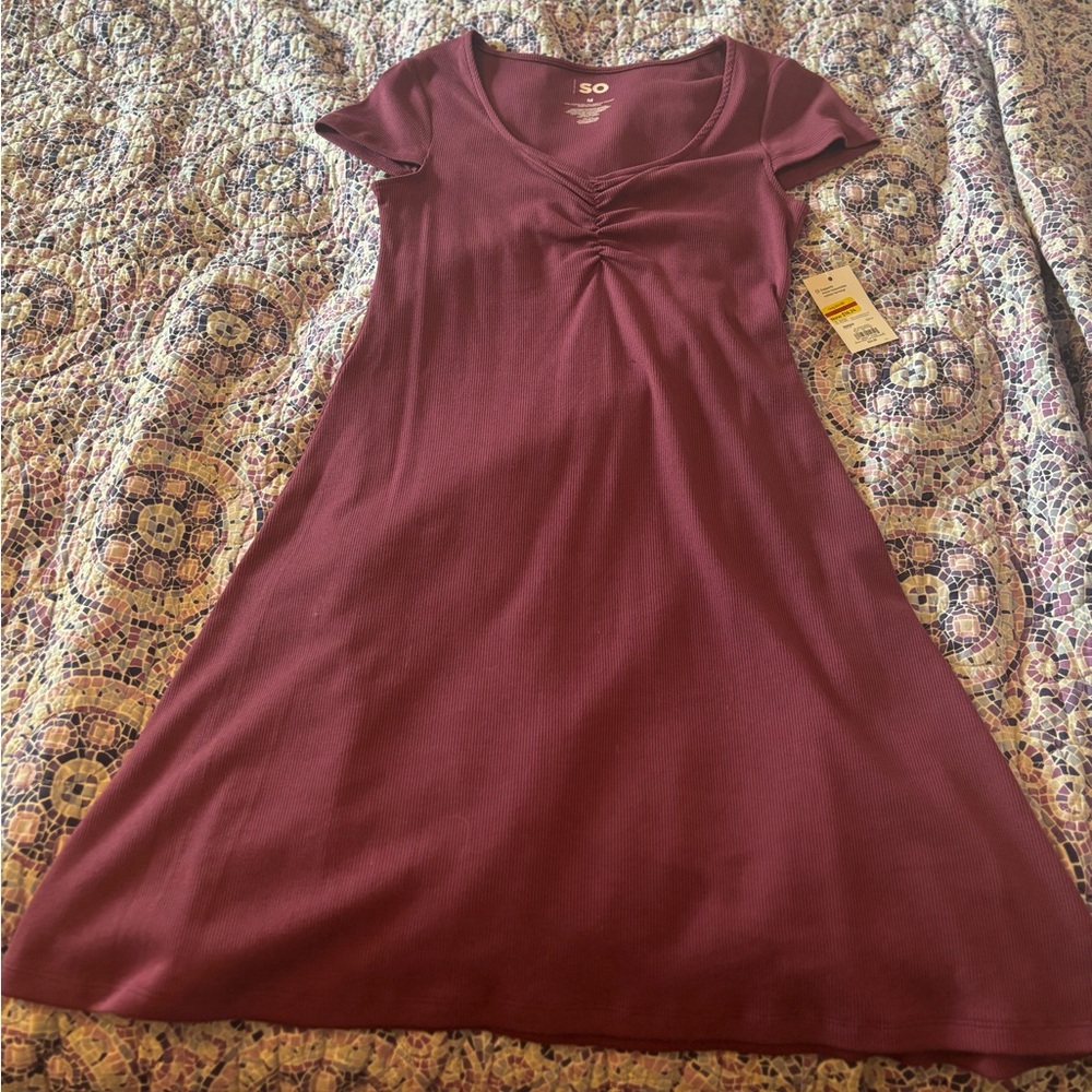 SO Women's Purple Mini Dress
